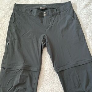 Columbia convertible zip off pants.  Omni shield size 16 women’s.